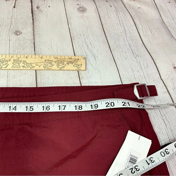 calvin Klein swimwear men's swim trunks sz XXL 2X NWT maroon burgundy - Picture 6 of 9